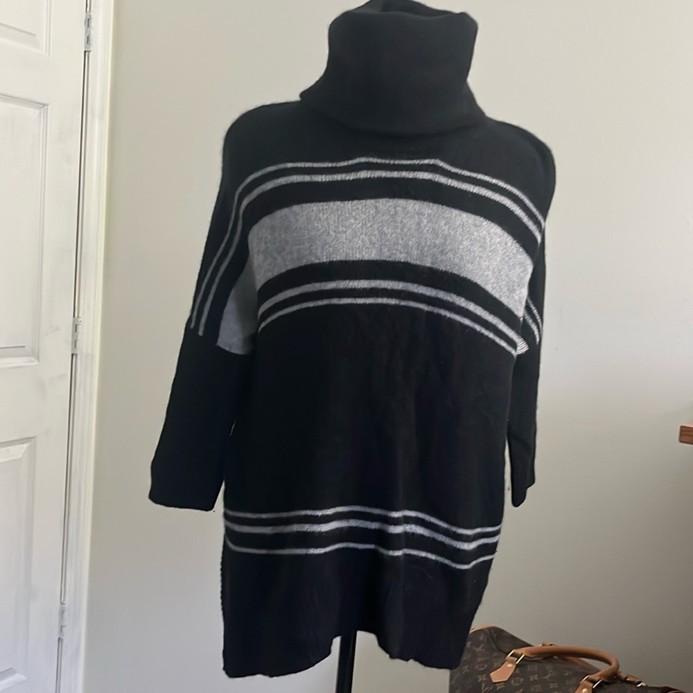 Max Studio 2 Ply Cashmere Cowl Neck Sweater